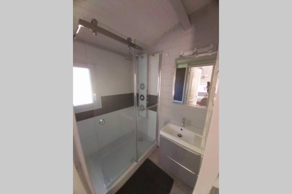 Вілла Chalet T3/Clim/Wifi/Pkg/Terrasse/15 Min Plages Ла-Тест-де-Бюш Екстер'єр фото